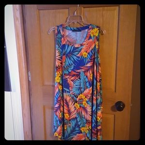 Chris & Carol Tropical Shift Dress